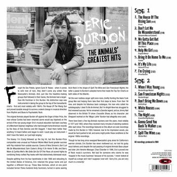 Płyta winylowa Eric Burdon and The Animals - The Animals' Greatest Hits (180g) (LP) - 2
