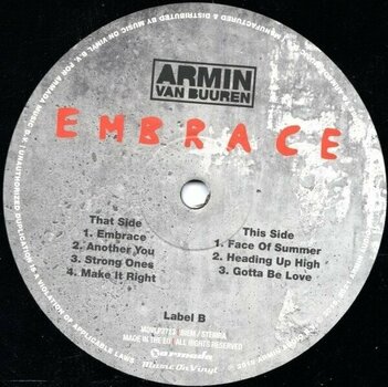Vinyl Record Armin Van Buuren - Embrace (Reissue) (2 LP) - 3
