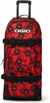 Suitcase / Backpack Ogio Rig 9800 Travel Bag Red Flower Party - 2
