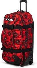 Maleta / Mochila Ogio Rig 9800 Maleta con 2 ruedas Red Flower Party 123 L - 3