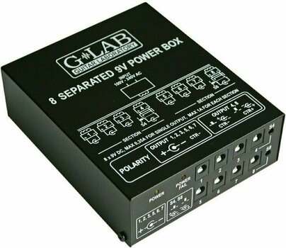G-Lab 8 Separated 9V Power Box PB-1