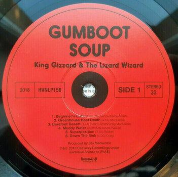 Vinyl Record King Gizzard - Gumboot Soup (Reissue) (LP) - 2
