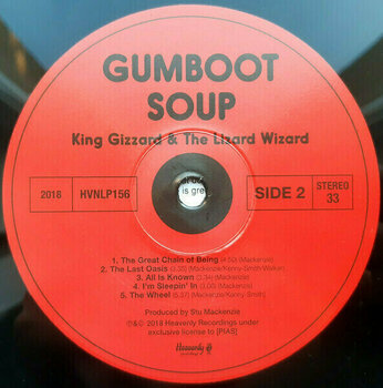 Vinyl Record King Gizzard - Gumboot Soup (Reissue) (LP) - 3
