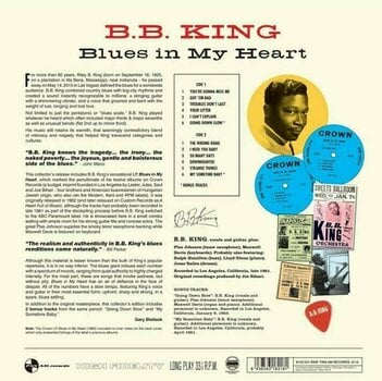 Грамофонна плоча B.B. King - Blues In My Heart (Reissue) (LP) - 2