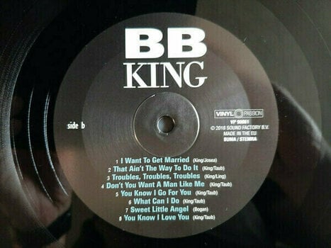 Disco de vinil B.B. King - The Blues (LP) - 3