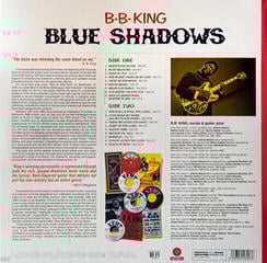 Vinyl Record B.B. King - Blue Shadows - Underrated KENT Recordings (1958-1962) (Reissue) (Red Coloured) (LP) - 2