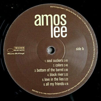 Vinyl Record Amos Lee - Amos Lee (Reissue) (180g) (LP) - 3