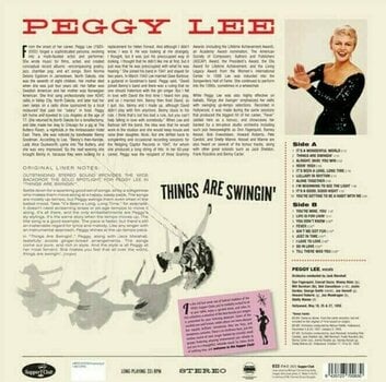 Vinyl Record Peggy Lee - Things Are Swingin' (180g) (LP) - 2