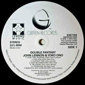 Disco in vinile John Lennon - Double Fantasy (Remastered) (180g) (LP) - 2