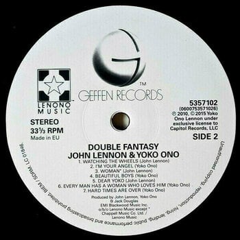 Disco in vinile John Lennon - Double Fantasy (Remastered) (180g) (LP) - 3