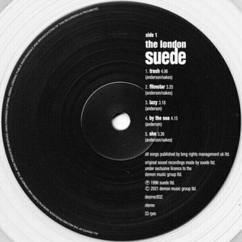 Disco in vinile Suede - Coming Up (Reissue) (Clear Coloured) (LP) - 4