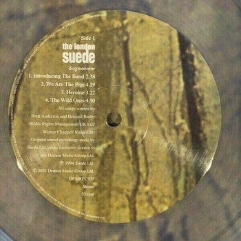 Vinyylilevy Suede - Dog Man Star (Reissue) (Clear Coloured) (2 LP) - 3