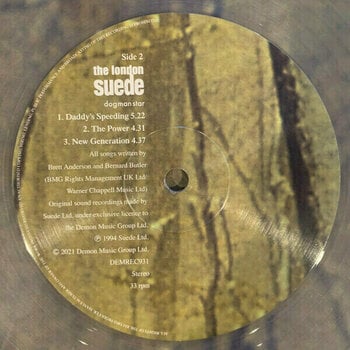 Δίσκος LP Suede - Dog Man Star (Reissue) (Clear Coloured) (2 LP) - 4