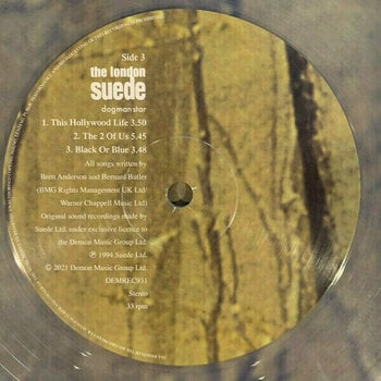 Vinyl Record Suede - Dog Man Star (Reissue) (Clear Coloured) (2 LP) - 5