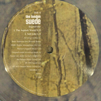 Vinyl Record Suede - Dog Man Star (Reissue) (Clear Coloured) (2 LP) - 6