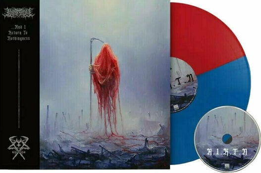 Hanglemez Lorna Shore - ... And I Return To Nothingness (Limited Edition) (Sky Blue Red Split) (12" Vinyl + CD) - 2