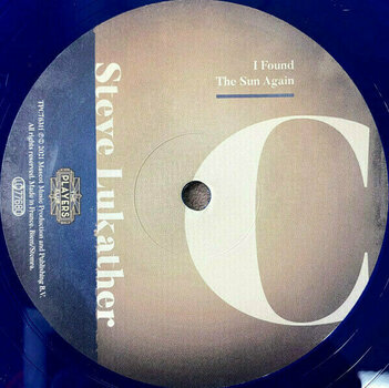 Vinyl Record Steve Lukather - I Found The Sun Again (Blue Transparent) (2 LP) - 6