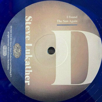 Disque vinyle Steve Lukather - I Found The Sun Again (Blue Transparent) (2 LP) - 7
