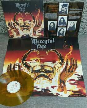 Δίσκος LP Mercyful Fate - 9 (Limited Edition) (Yellow Ochre/Blue Swirls) (LP) - 3