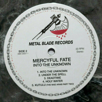 Vinyl Record Mercyful Fate - Into The Unknown (Limited Edition) (Black/White Marbled) (LP) - 4