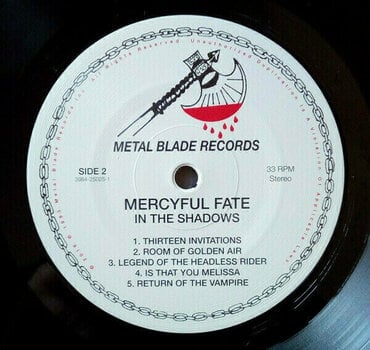Vinyl Record Mercyful Fate - In The Shadows (Reissue) (LP) - 3