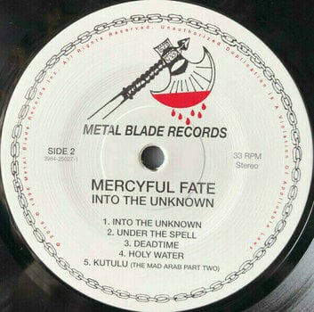 Vinyl Record Mercyful Fate - Into The Unknown (Reissue) (LP) - 3