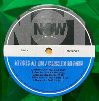 Vinyl Record Charles Mingus - Mingus Ah Um (Limited Edition) (Green Coloured) (LP) - 3