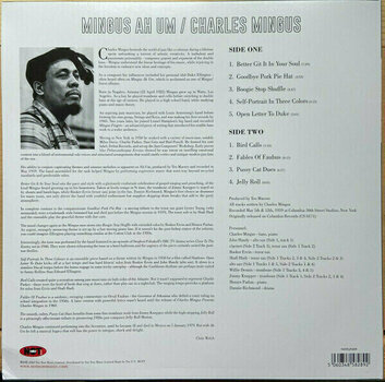 Vinyl Record Charles Mingus - Mingus Ah Um (Limited Edition) (Green Coloured) (LP) - 5