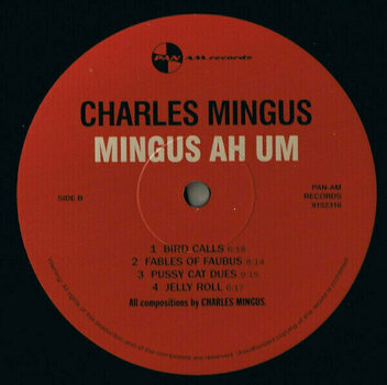Vinyl Record Charles Mingus - Mingus Ah Um (Limited Edition) (Reissue) (180g) (LP) - 3