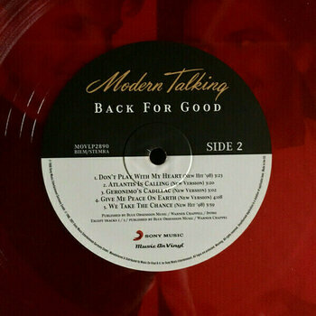 LP deska Modern Talking - Back For Good (Limited Edition) (Red Translucent) (2 LP) - 4