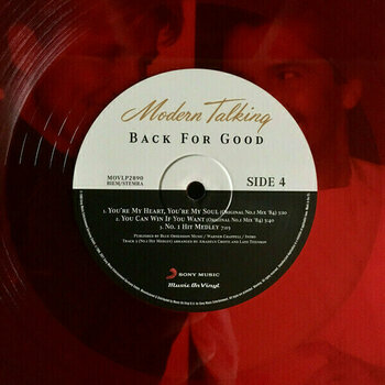 LP deska Modern Talking - Back For Good (Limited Edition) (Red Translucent) (2 LP) - 6