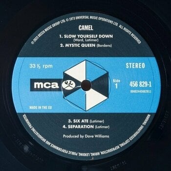 Vinyl Record Camel - Camel (50th Anniversary) (180g) (LP) - 2