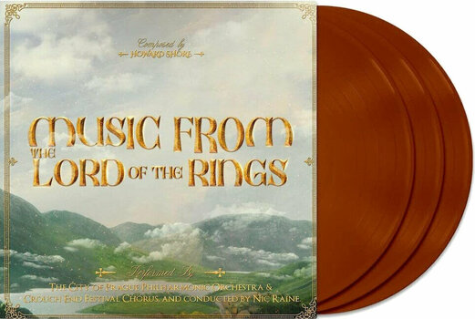 LP The City Of Prague Philharmonic Orchestra - Music From The Lord Of The Rings Trilogy (Reissue) (Brown Coloured) (3 LP) - 2