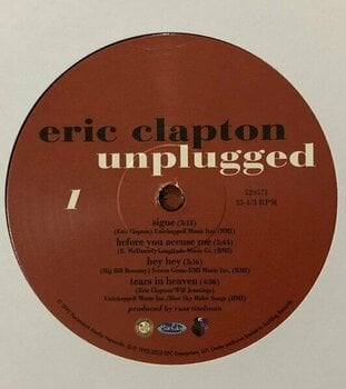 Hanglemez Eric Clapton - Unplugged (Reissue) (180g) (2 LP) - 2