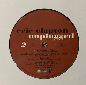 Disco in vinile Eric Clapton - Unplugged (Reissue) (180g) (2 LP) - 3