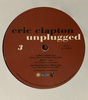 Vinyl Record Eric Clapton - Unplugged (Reissue) (180g) (2 LP) - 4