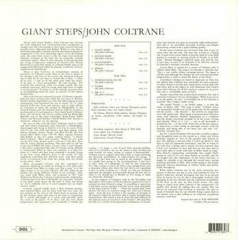 Schallplatte John Coltrane - Giant Steps (Reissue) (LP) - 2