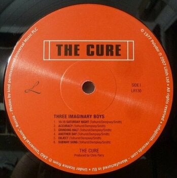 Vinyl Record The Cure - Three Imaginary Boys (Reissue) (180g) (LP) - 3