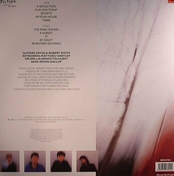 Vinyl Record The Cure - Seventeen Seconds (Reissue) (LP) - 2