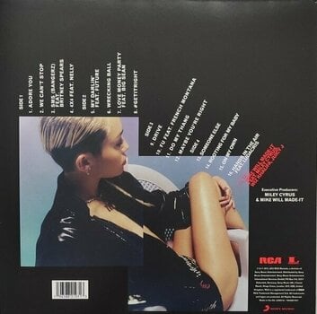 LP Miley Cyrus - Bangerz (10th Anniversary Edition) (Sea Glass Marbled) (2 LP) - 6