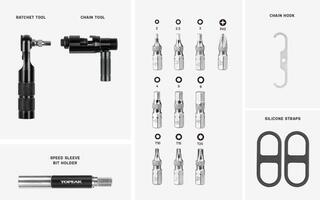 Herramienta multiple Topeak Ratchet ‘N Roll Ex 2 Herramienta multiple - 3