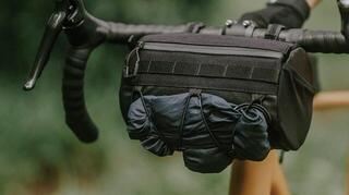 Bolsa de bicicleta Topeak Tubular Bolsa para manillar Black 3,8 L - 3