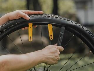 Pyörän renkaan korjaus Topeak Shuttle Lever Pro Black 140 mm-105 mm Pyörän renkaan korjaus - 5