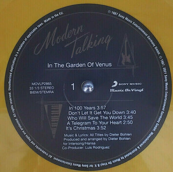 LP deska Modern Talking - In The Garden Of Venus (Limited Edition) (Flaming Coloured) (LP) - 3