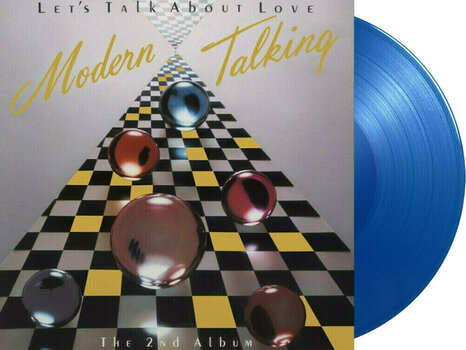 Disco de vinilo Modern Talking - Let's Talk About Love (Reissue) (Blue Translucent) (LP) - 2