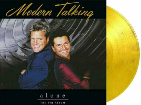 Disque vinyle Modern Talking - Alone (Limited Edition) (Yellow/Black Marbled) (2 LP) - 2