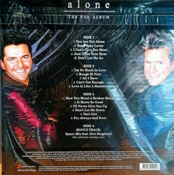 Disque vinyle Modern Talking - Alone (Limited Edition) (Yellow/Black Marbled) (2 LP) - 7