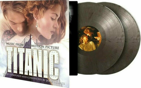 Vinyl Record Original Soundtrack - Titanic (Limited Edition) (Silver & Black Marbled) (2 LP) - 2