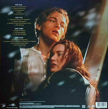 Disque vinyle Original Soundtrack - Titanic (Limited Edition) (Silver & Black Marbled) (2 LP) - 7