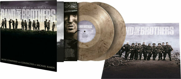 Vinylplade Original Soundtrack - Band Of Brothers (Limited Edition) (Smoke Coloured) (2 LP) - 2